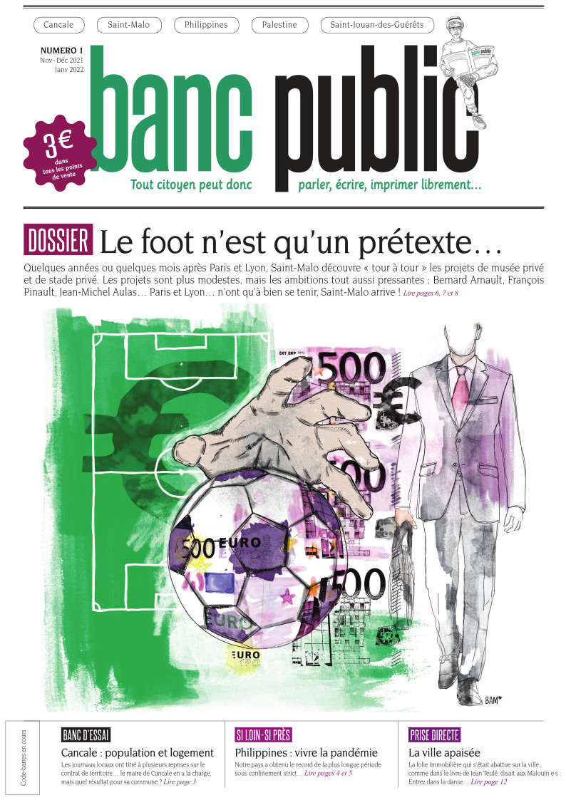 Couverture banc public n°1