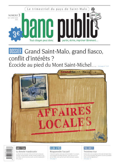 Couverture banc public n°3